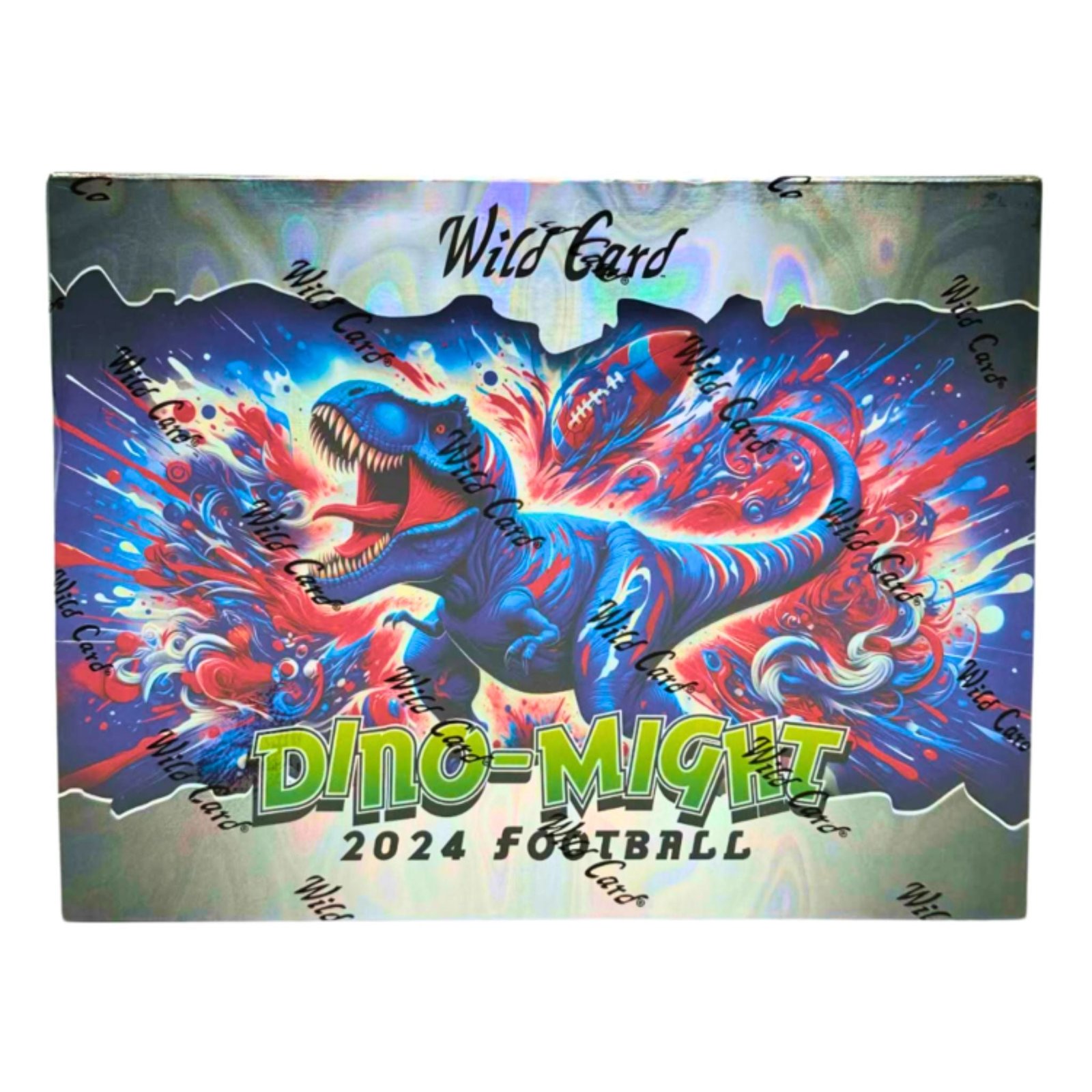 NewProductImage_2_9a6c9ede-bf9f-448d-8dbb-78939367e324 2024 Wild Card Dino-Might Football Hobby Box - Image 1