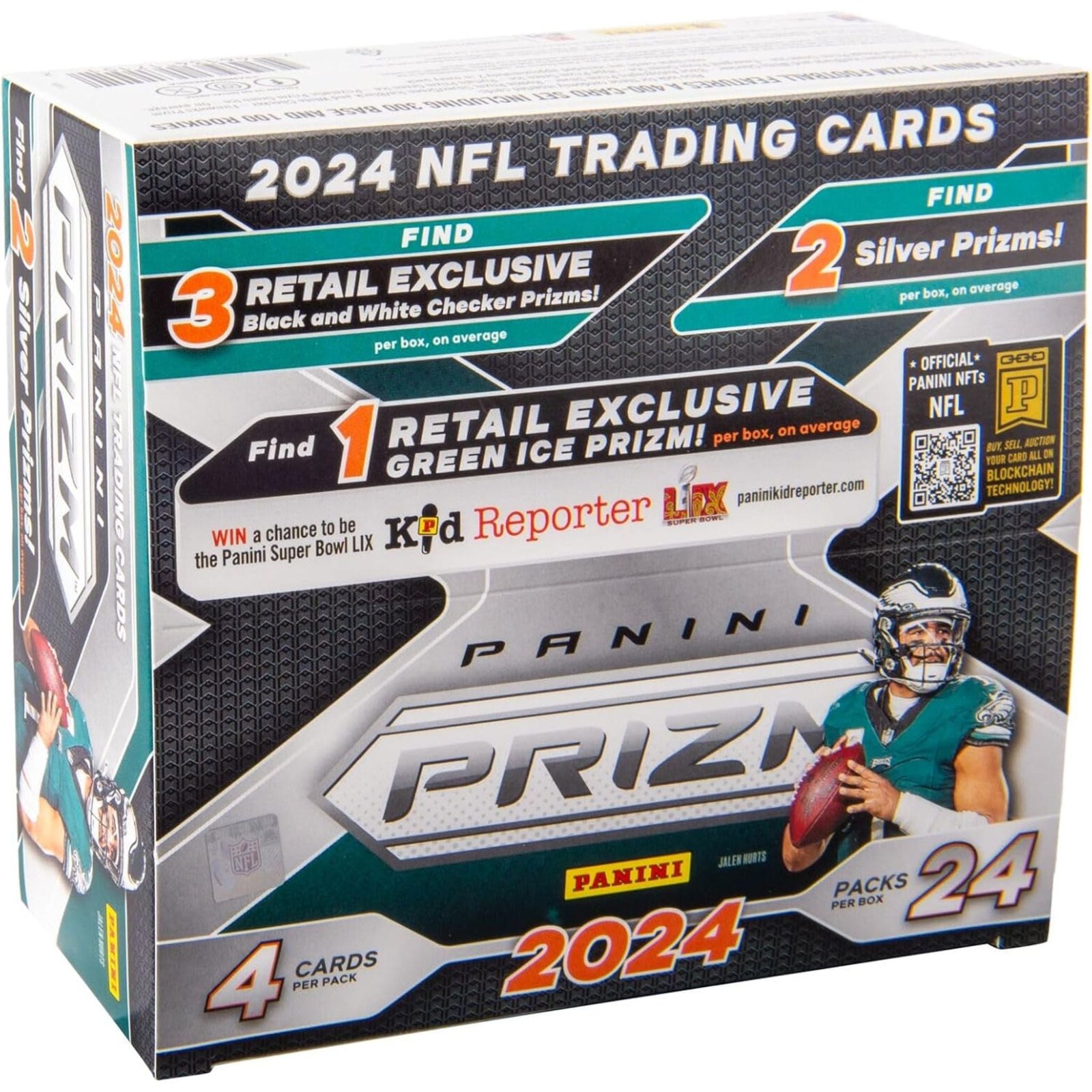 NewProductImage_35_6b42ded1-31bf-412e-82d2-7a1e4bce084d 2024 Panini Prizm Football Retail Box - Image 1