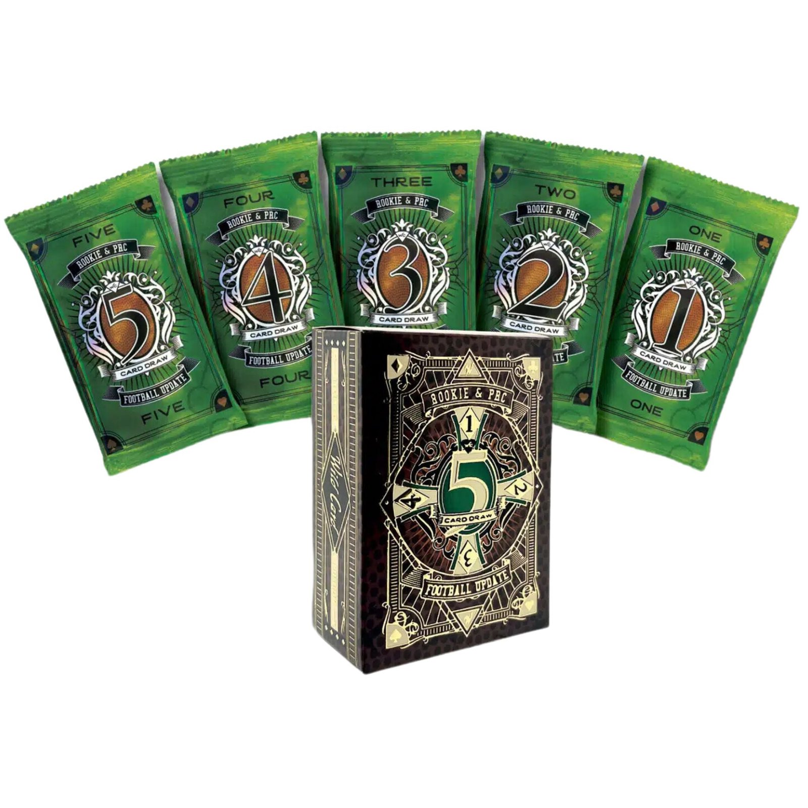 NewProductImage_75_7e3483af-9a33-4aba-9f06-e3b741f026f5 2024 Wild Card Five Card Draw Football Hobby Box - Image 1