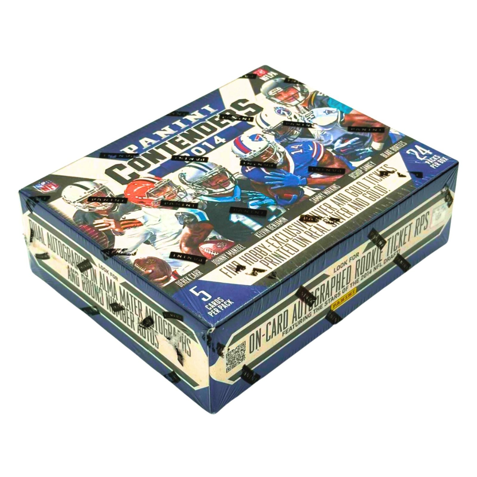 NewProductImage_95_9b2501d6-36ff-48e2-b5a3-c85a9529bcf9 2014 Panini Contenders Football Hobby Box - Image 1