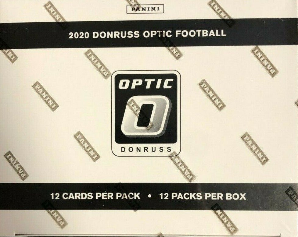 OpticFB 2020 Donruss OPTIC Football Sealed 12 Pack Cello Box LOADED with Possible ROOKIES Joe Burrow, Justin Herbert PLUS - Image 1