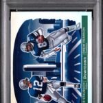 Roger Staubach + Drew Pearson 2024 Donruss Optic Downtown Duos PSA 10 Gem Mint