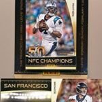 Carolina Panthers vs Denver Broncos 2016 Panini Super Bowl 50 Commemorative Limited Edition NFL Football Factory Sealed 21 Card Set