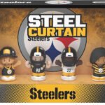 Fisher Price Little People Collector Pittsburgh Steelers NFL 4-Pack Figure Set