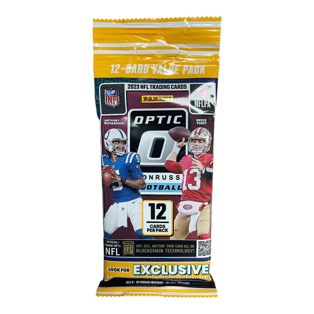 Photoroom_20240711_125715_2048x2048_747efa12-40f4-4c2d-bed1-fa5ef8efd2e9 2023 PANINI DONRUSS OPTIC FOOTBALL FAT PACK (PACK) - Image 1