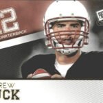 2012 Press Pass GOLD Version Football Set Loaded with Top Rookie Year Prospect Cards including Andrew Luck and Kirk Cousins PLUS