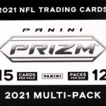 2021 Panini Prizm Football Factory Sealed Multi-Pack Cello Box (180 Cards)