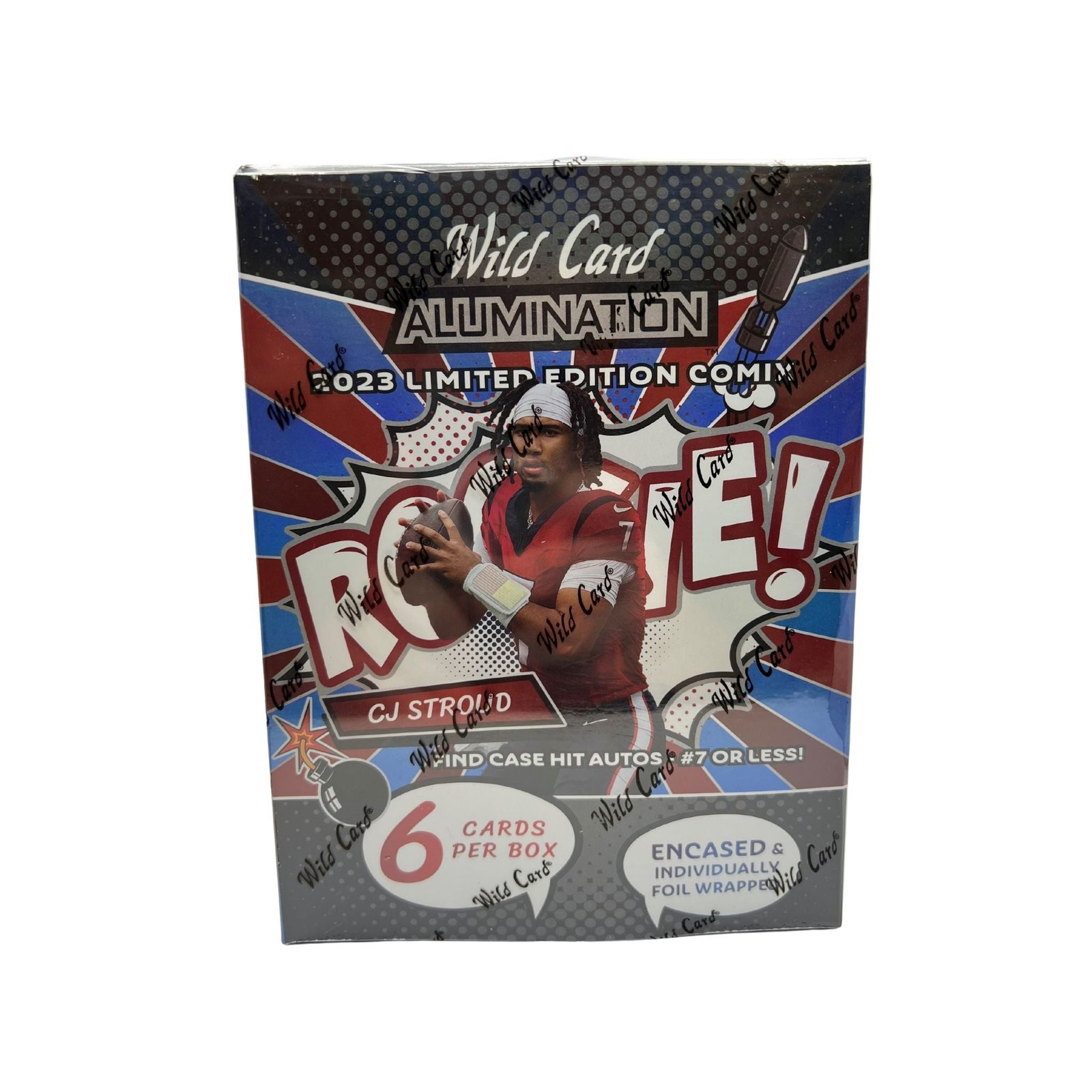 Product_Image_Template_34_944b6a8f-0846-42d7-a45e-89e174c7d71f 2023 Wild Card Alumination CJ Stroud Rookie COMIX Hobby Box - Image 1