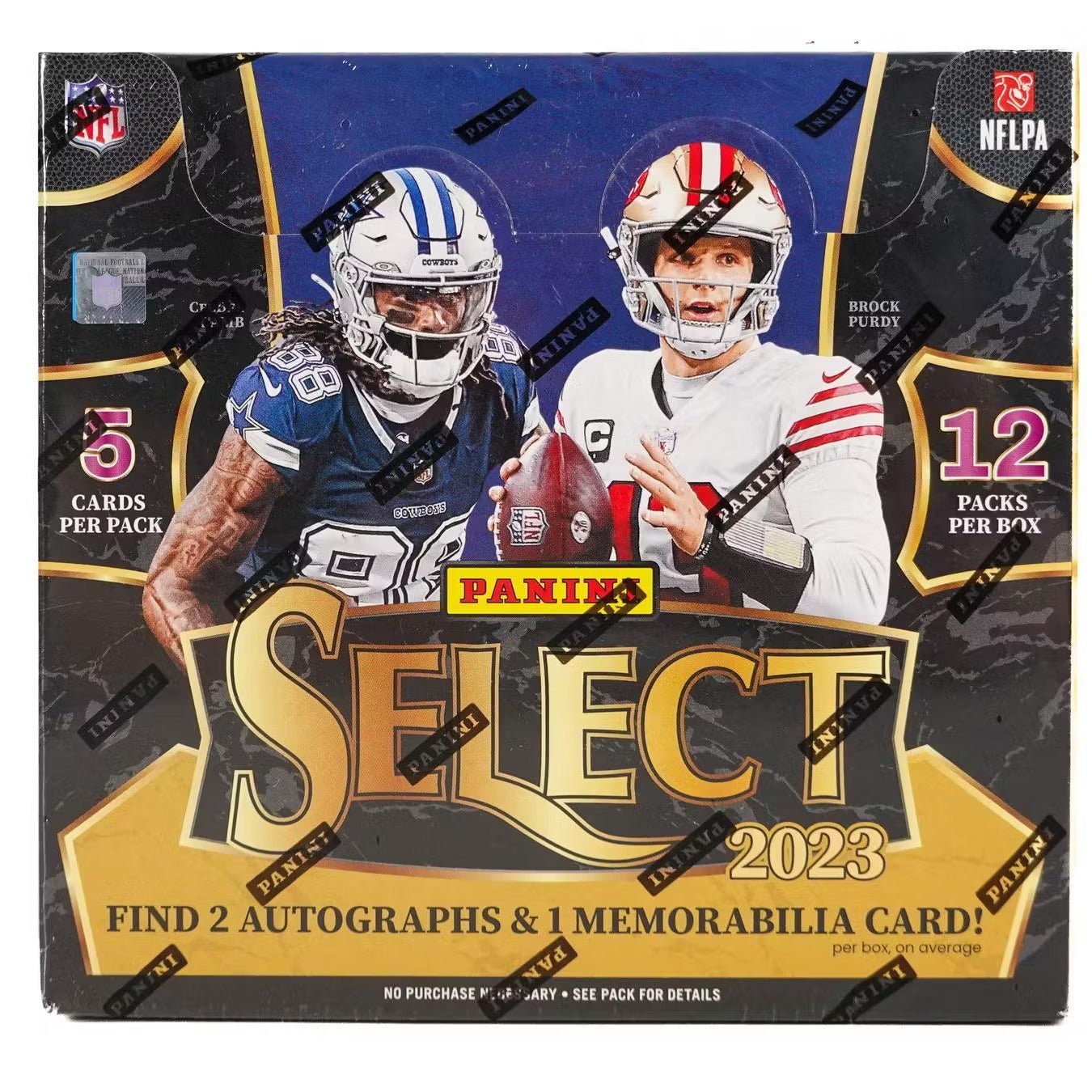 SELECTHOB 2023 PANINI SELECT FOOTBALL HOBBY BOX - Image 1