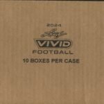 2024 Leaf Vivid Football Hobby, 10 Box Case