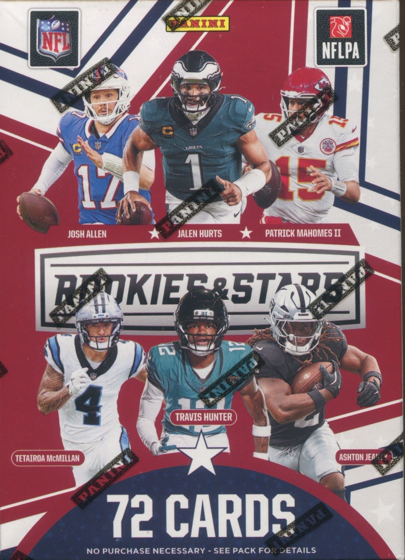 Scan31_ca2d86be-387b-4796-af30-de8f87590a20 2025 Panini Rookies & Stars Football Hobby Blaster, Box (Blue Plaid Parallels) - Image 1