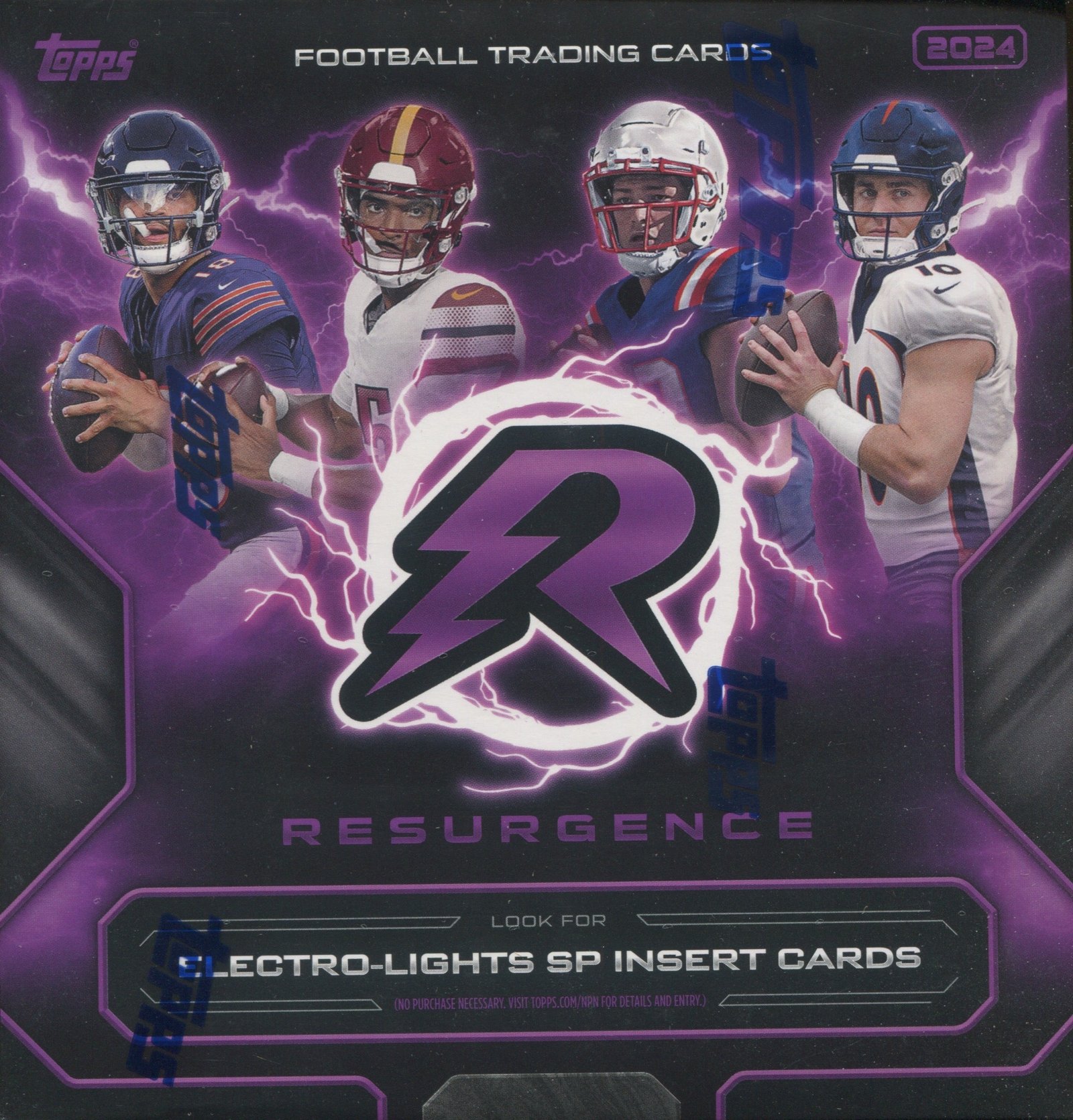 Scan4_43159eaa-1936-4803-b982-4e5ead384258 * Last Box * 2024 Topps Resurgence Football Mega, Box - Image 1