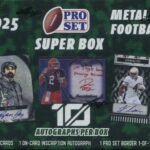 2025 Leaf Pro Set Metal Football Super, Box