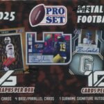 2025 Leaf Pro Set Metal Football Hobby, Box