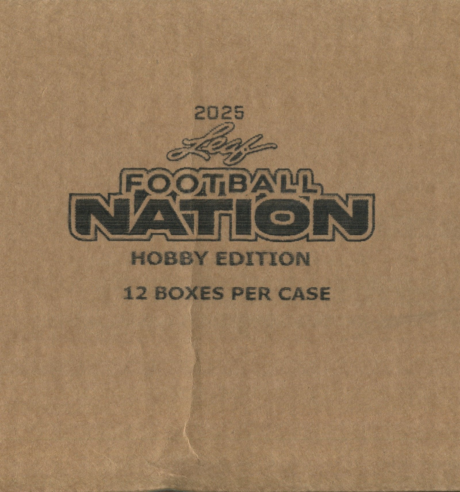 Scan_1_8822be33-23a6-4358-a949-4fb7d7cd92c4 2025 Leaf Football Nation Hobby, 12 Box Case - Image 1
