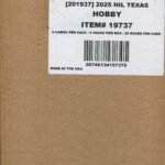2025 Panini NIL University of Texas Longhorns Hobby, 20 Box Case