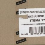 2024 Panini Select Football Mega, 20 Box (Red & Black Shock Die Cut) Case