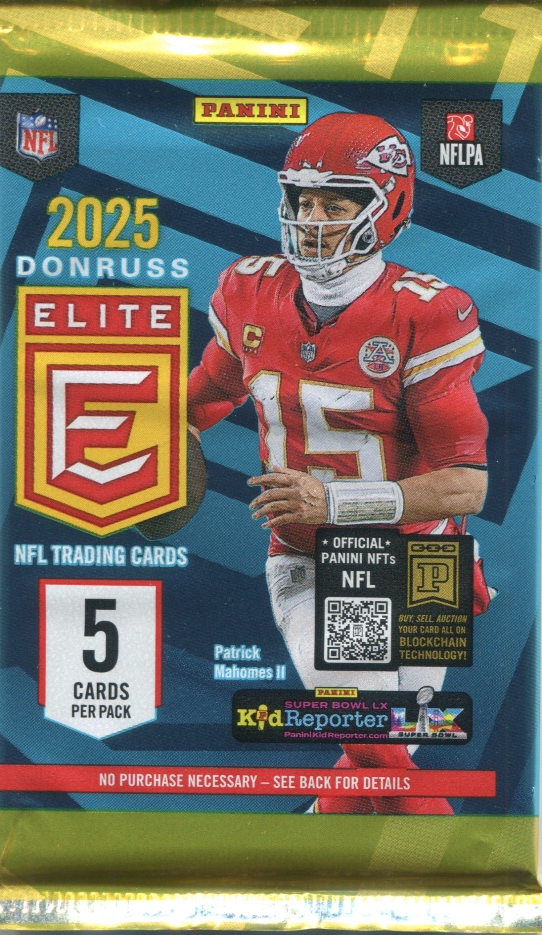 Scan_28_95ec3b11-ae08-412d-9d9b-17a08cb5123f 2025 Panini Donruss Elite Football Hobby, Pack - Image 1