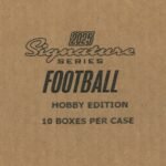 2025 Leaf Eclectic Signature Series Football Hobby, 10 Box Case