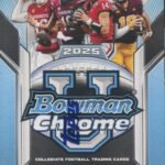 2025 Bowman Chrome University Football Blaster, Box
