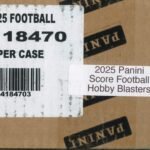 2025 Panini Score Football Hobby, 20 Blaster Box Case