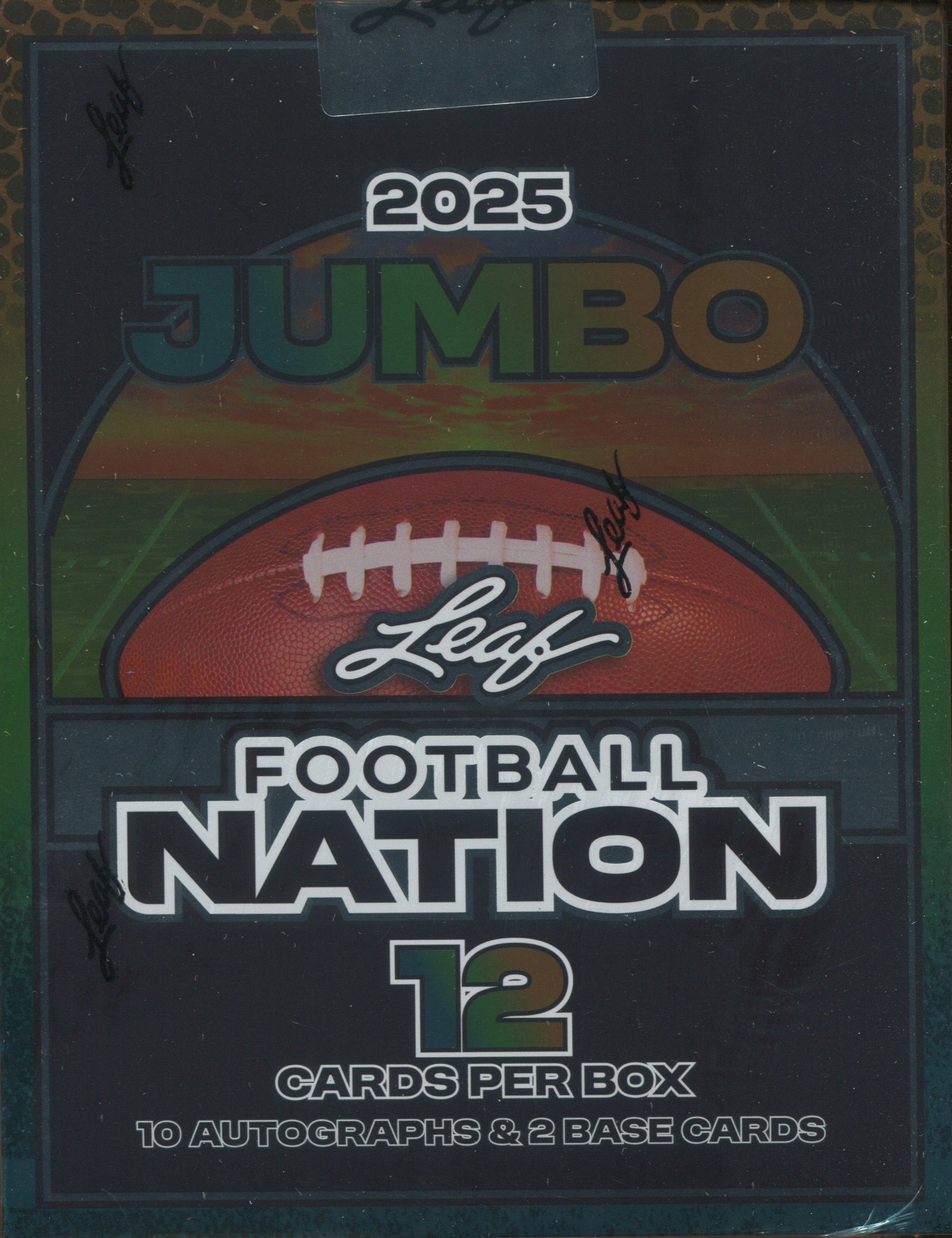 Scan_3_ea2c8615-add8-4869-8de6-2f7c7d97df30 2025 Leaf Football Nation Jumbo, Box - Image 1