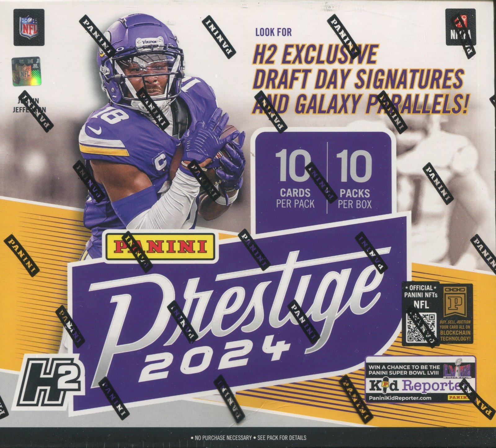 Scan_46 *LAST BOX* 2024 Panini Prestige Football H2, Box - Image 1