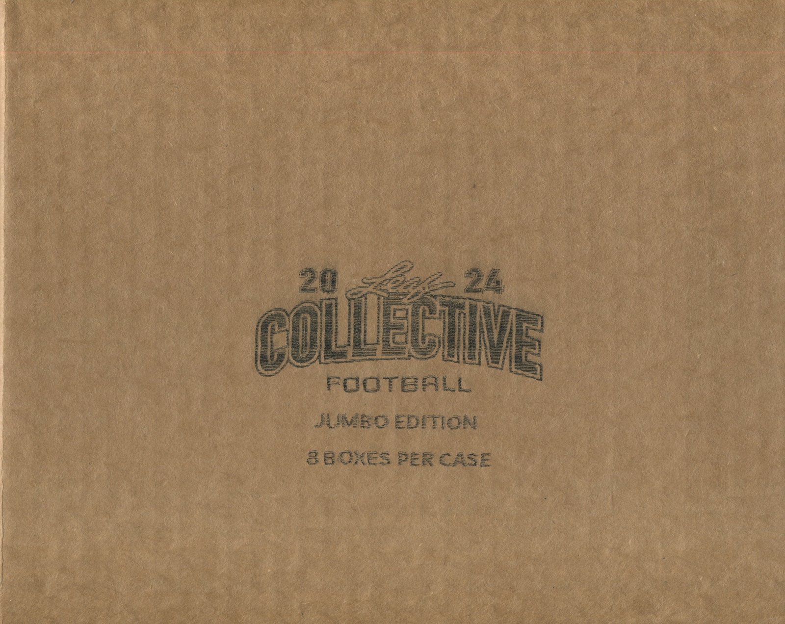 Scan_4_9c7a8a85-0d7c-4cae-b2bc-4e16d139a94c 2024 Leaf Collective Football Jumbo, 8 Box Case - Image 1
