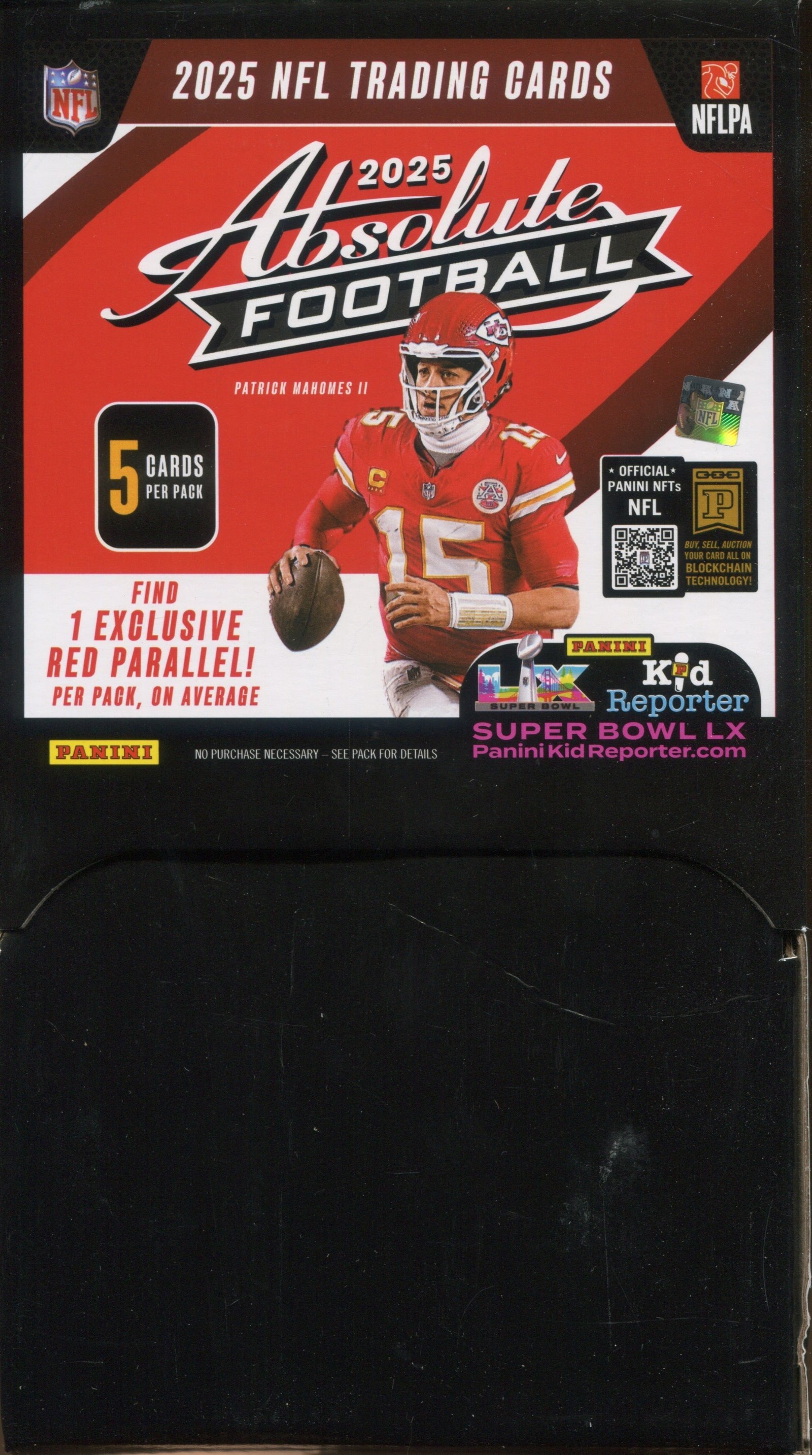 Scan_4_fa7a2bab-e90a-4665-8dc5-94edff556085 2025 Panini Absolute Football Hobby Gravity, Box - Image 1