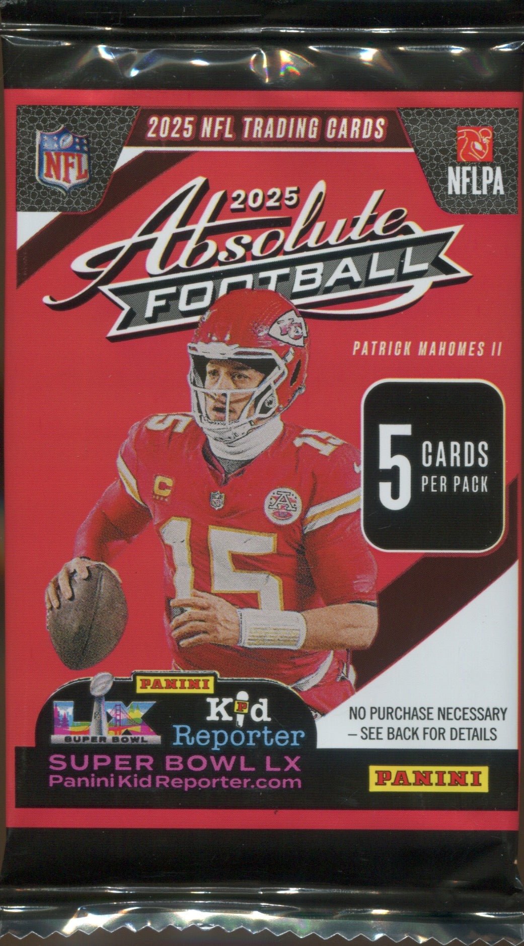 Scan_5_d63aed59-3cdc-498a-a751-59f68a3ac242 2025 Panini Absolute Football Hobby Gravity, Pack - Image 1