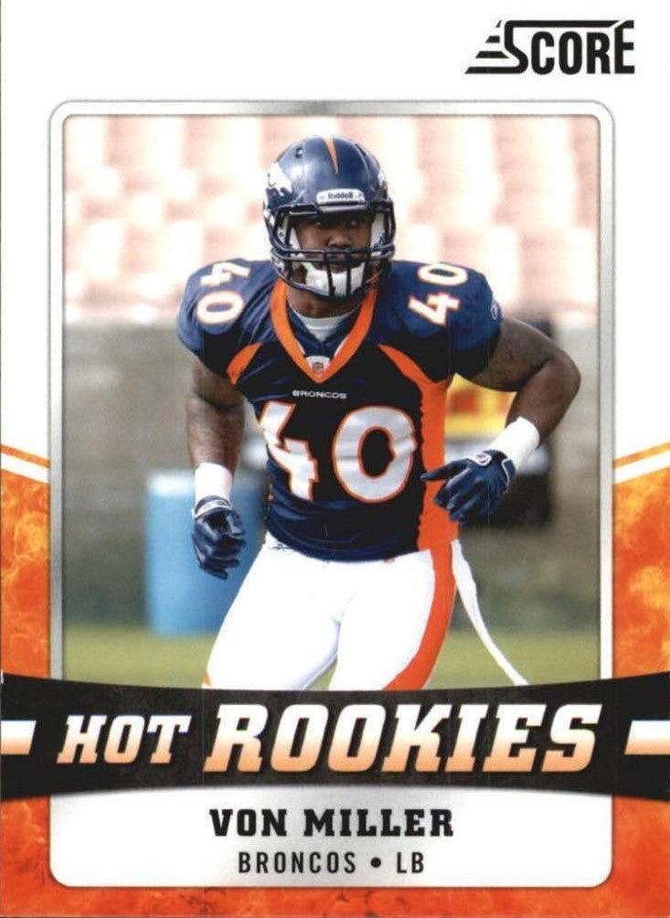 ScoreHotVM 2011 Score Hot Rookies Complete Insert Set with Cam Newton, Von Miller, Colin Kaepernick and MORE! - Image 1