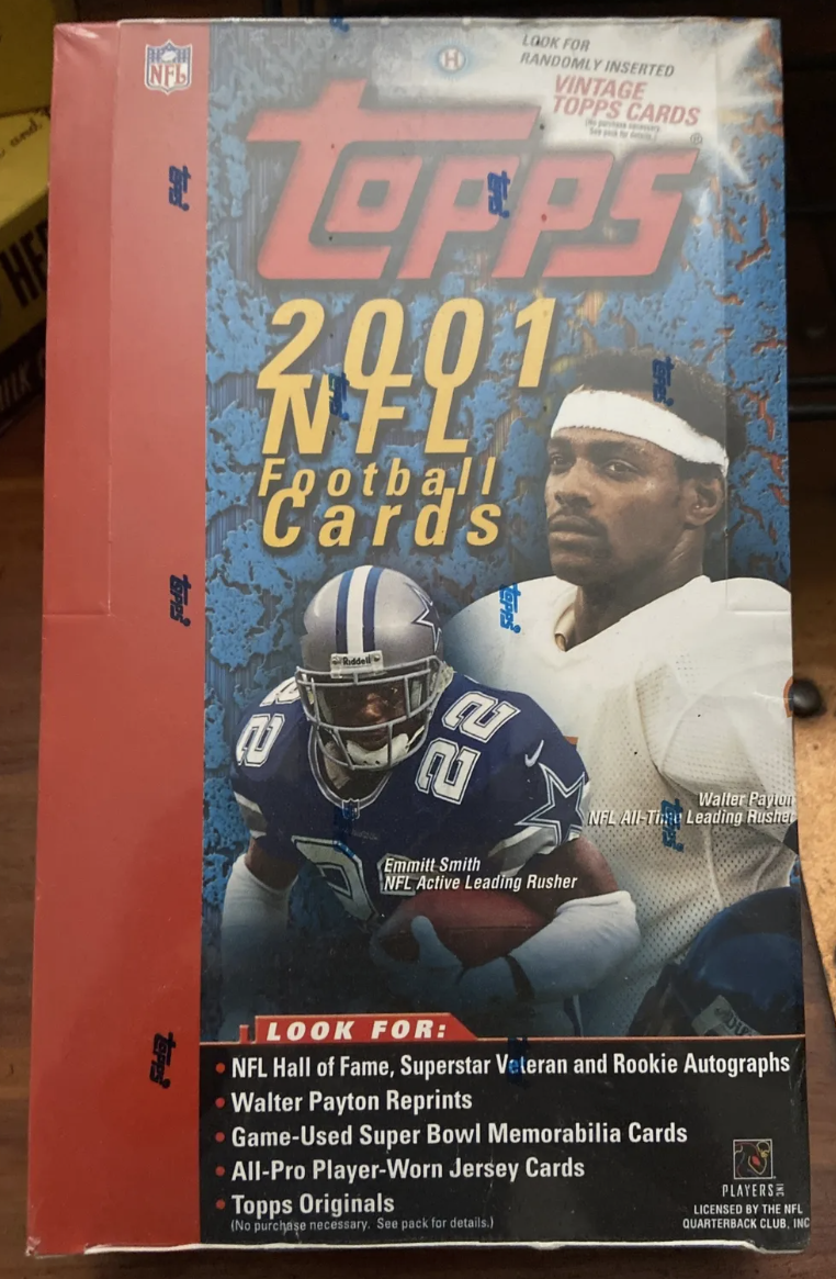 Screenshot-2024-08-25-122519 2001 Topps Football Hobby Box - Image 1