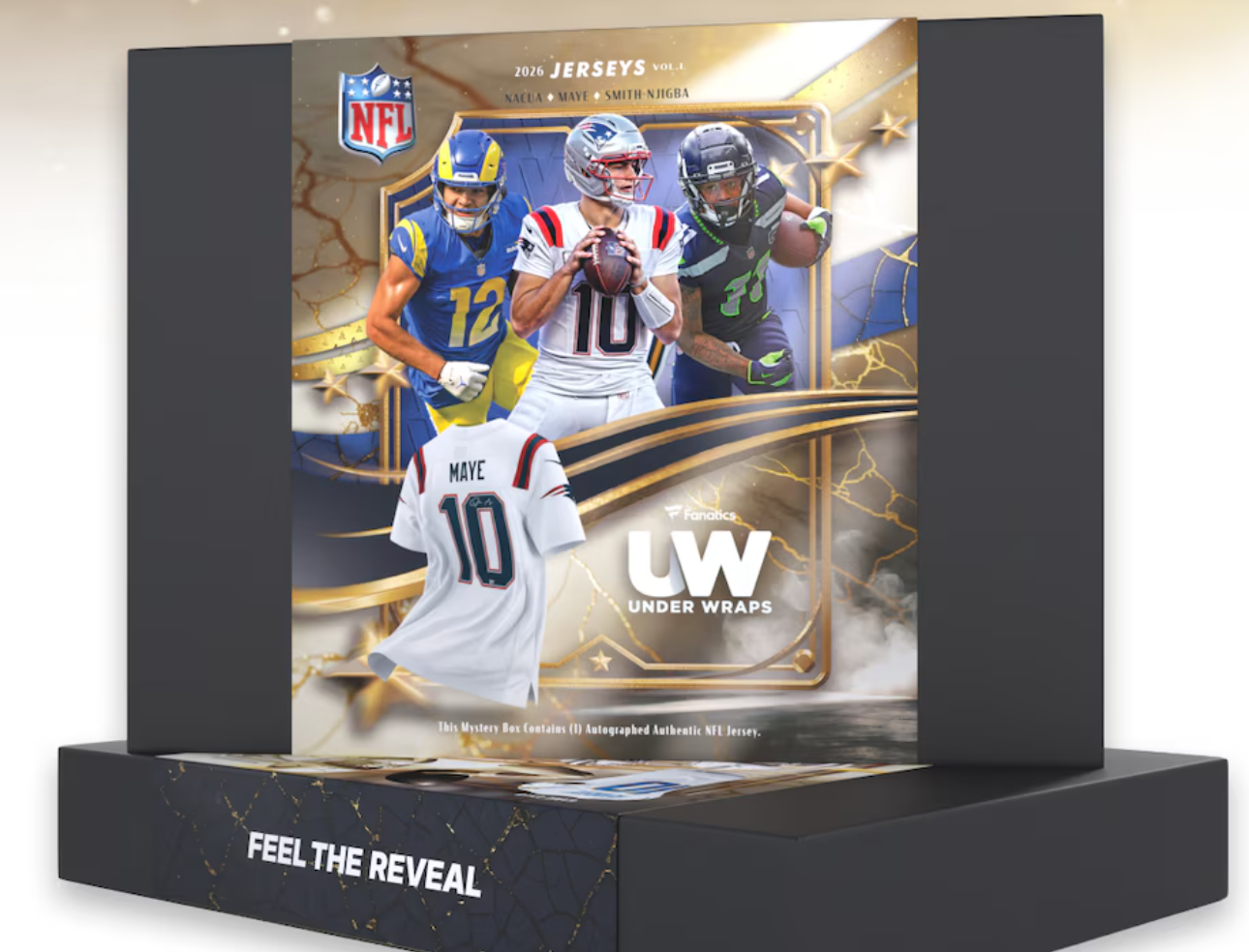 Screenshot2026-01-29at10.38.43AM 2026 Fanatics Under Wraps NFL Jerseys, Volume 1, Box - Image 1