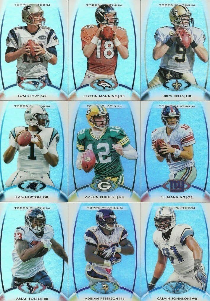 TPlat100_a13fd0fe-b3a3-4b91-8c54-3224c3c22c2a 2012 Topps PLATINUM Complete Mint Set. Loaded with Rookies including Andrew Luck and RG3! - Image 1