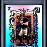 Tyler Shough 2025 Donruss Downtown Rookie PSA 9 Mint 1337