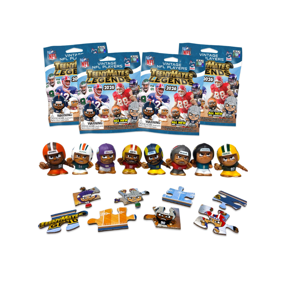 Untitleddesign-2025-10-16T144242.340 2026 NFL Legends TeenyMates 2ct. Blind Pack - Image 1