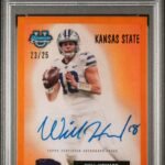 Will Howard 2023 Bowman Chrome 1955 Orange Refractor Auto #23/25 PSA 10 Gem Mint