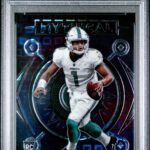 Tua Tagovailoa 2020 Donruss Optic Mythical Black Pandora #12/25 PSA 10 Gem Mint