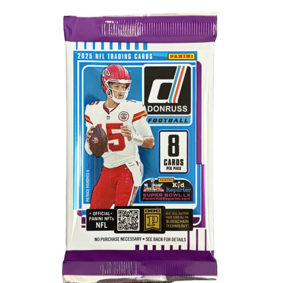 b16a9bb0-5fd6-48d4-bf73-e163724678b4 2025 Donruss Football Retail Pack - Image 1