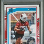 Marvin Harrison Jr. Arizona 2024 Donruss Rated Rookie Card #393 PSA 10 Gem Mint