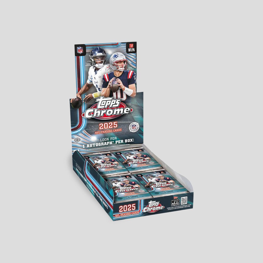 2025 Topps Chrome Football Hobby Box sealed — TAJINE LLC