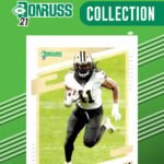 New Orleans Saints 2021 Donruss Factory Sealed Team Set with a Rated Rookie card of Ian Book