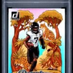 Brian Thomas Jr. 2025 Donruss Downtown PSA 10 Gem Mint 1328