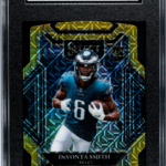 2021 Select Gold Devonta Smith Rookie Die Cut Gold /10 SGC 9