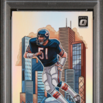 2024 Panini Donruss Optic Dick Butkus #9 Downtown! SSP Bears PSA 9