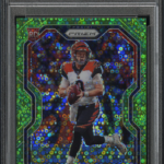 2020 Prizm Joe Burrow #307 PSA 9 Rookie Green #/5 No Huddle SSP RC Mint POP 1