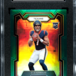 2023 Panini Prizm C.J. Stroud #339 Green RC SGC 10