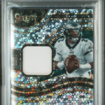2020 Select Jalen Hurts Disco Rookie Patch Auto /25 PSA 8