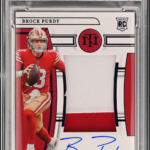 2022 National Treasures Brock Purdy #200 PSA 9 Rookie Auto Patch #/49 Mint