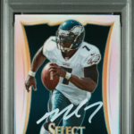2013 Panini Select Michael Vick #61 Silver Auto PSA AUTH